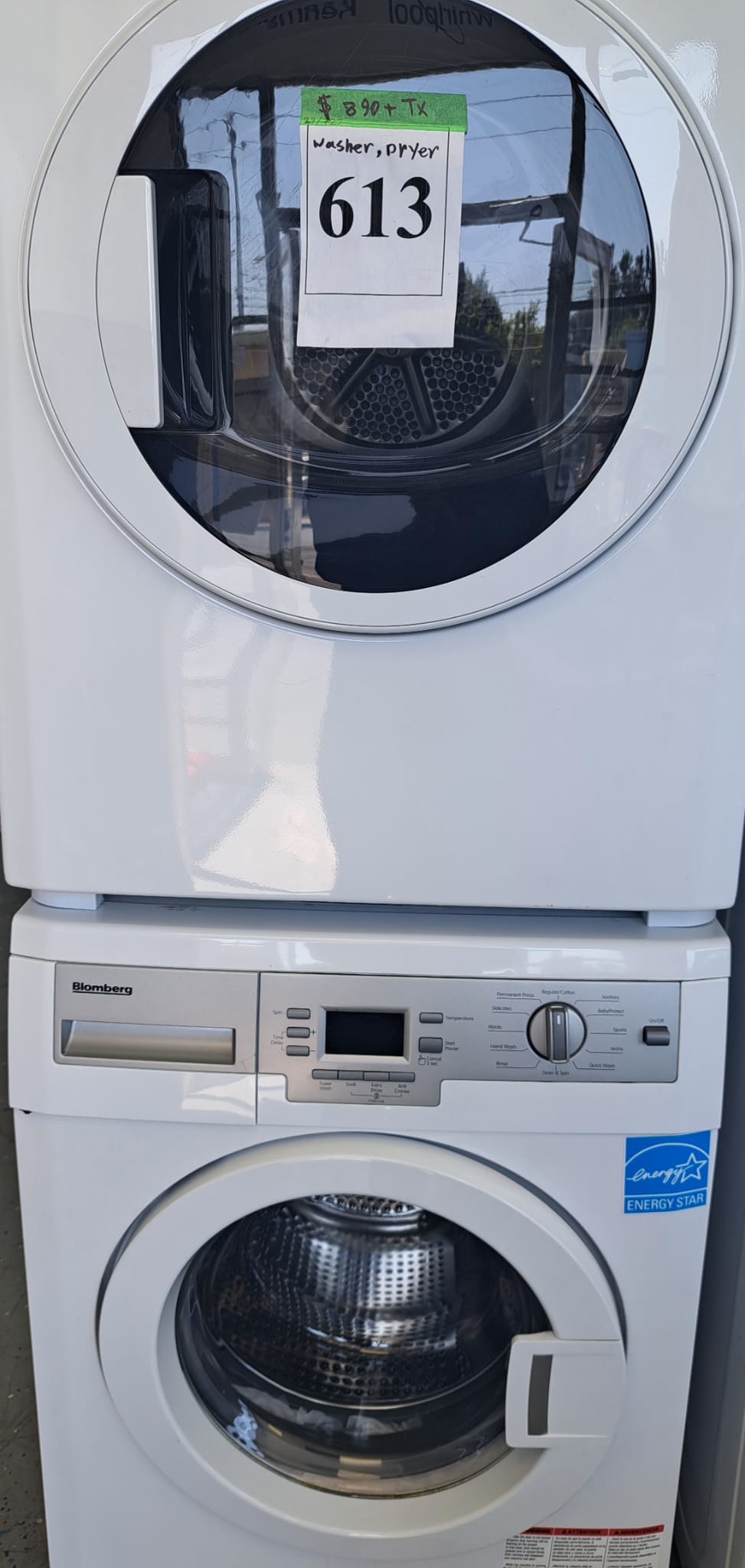 Blomberg washer & dryer Set 24 Inch*Ensemble laveuse et sécheuse Blomberg 24 pouces